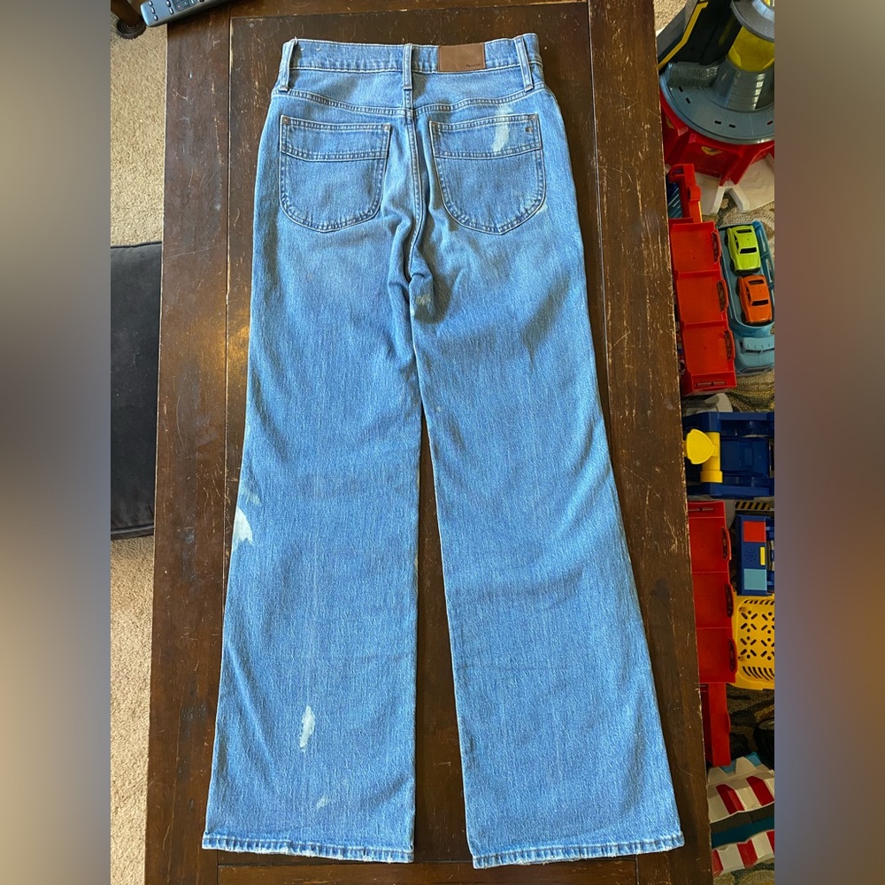 Madewell 11” High-Rise Flare Jeans - Picture 2 of 9
